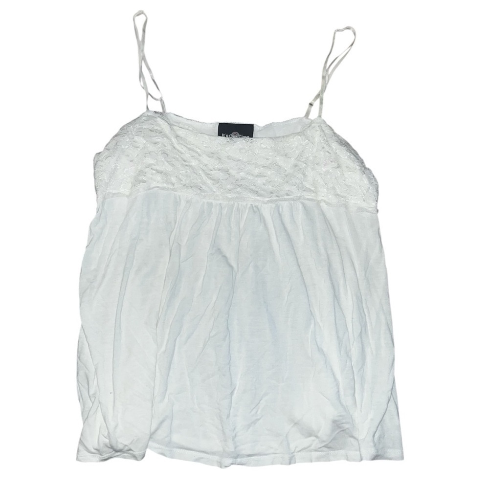 Vintage y2k lace babydoll cami